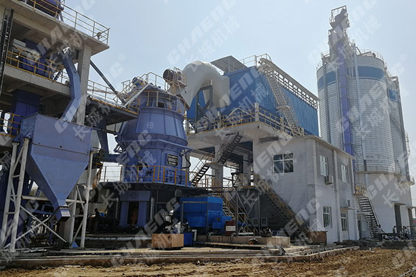 鋼渣生產線現(xiàn)場