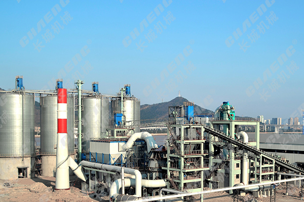 上海寶鋼鋼渣生產線