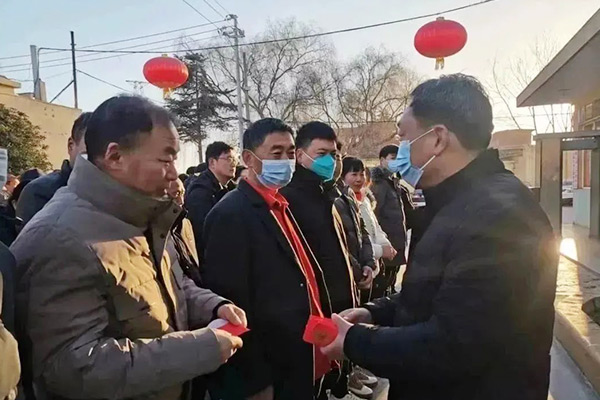 長城機(jī)械發(fā)開工紅包